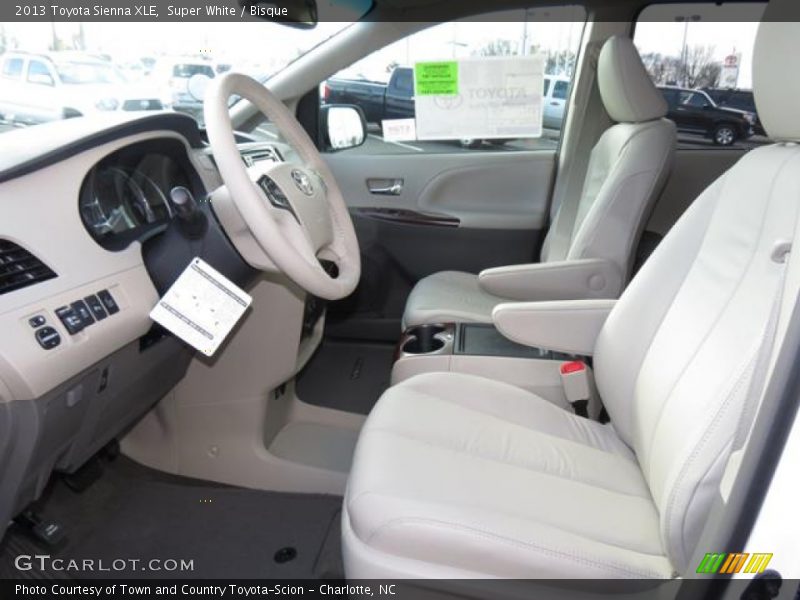 Super White / Bisque 2013 Toyota Sienna XLE