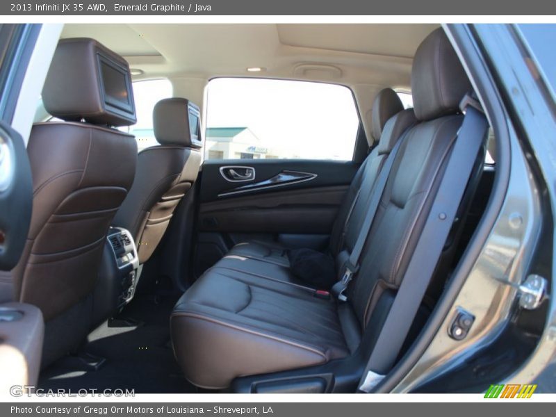 Emerald Graphite / Java 2013 Infiniti JX 35 AWD