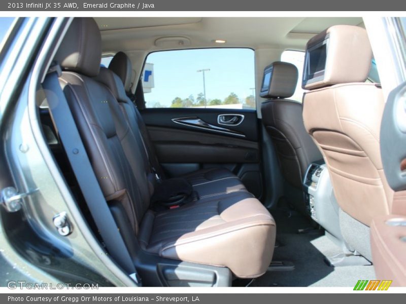 Emerald Graphite / Java 2013 Infiniti JX 35 AWD
