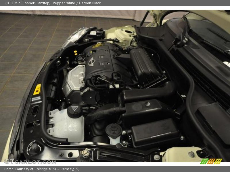Pepper White / Carbon Black 2013 Mini Cooper Hardtop