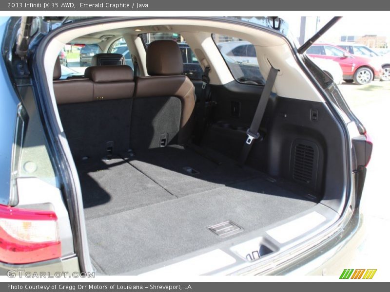 Emerald Graphite / Java 2013 Infiniti JX 35 AWD