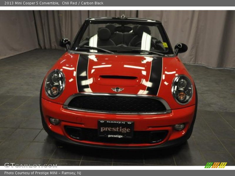 Chili Red / Carbon Black 2013 Mini Cooper S Convertible