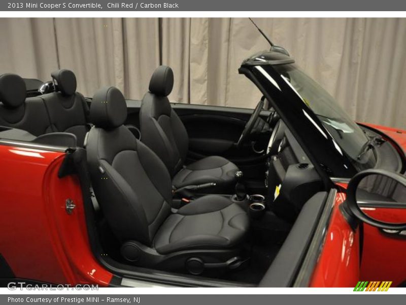 Chili Red / Carbon Black 2013 Mini Cooper S Convertible