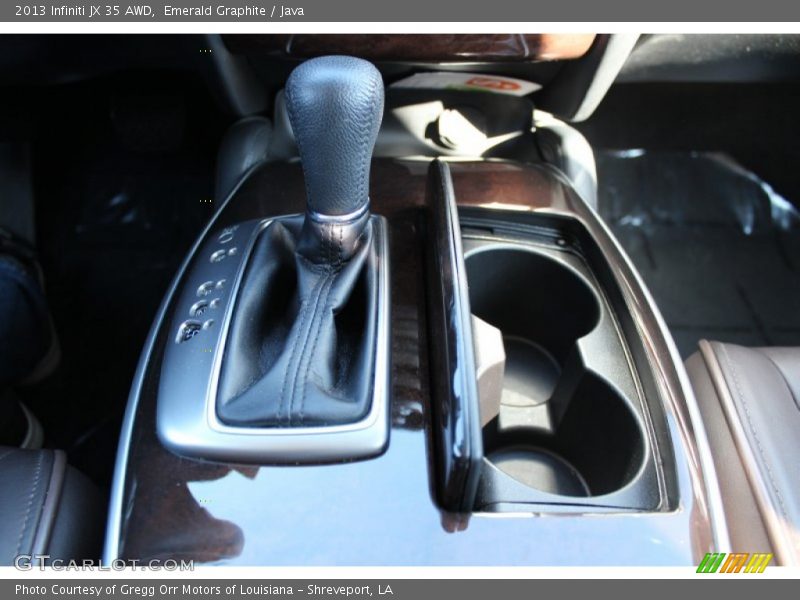 Emerald Graphite / Java 2013 Infiniti JX 35 AWD