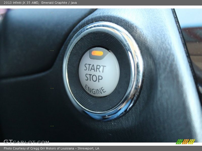 Emerald Graphite / Java 2013 Infiniti JX 35 AWD