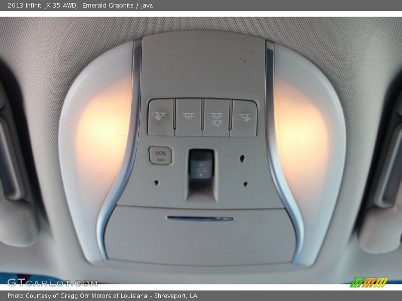 Emerald Graphite / Java 2013 Infiniti JX 35 AWD