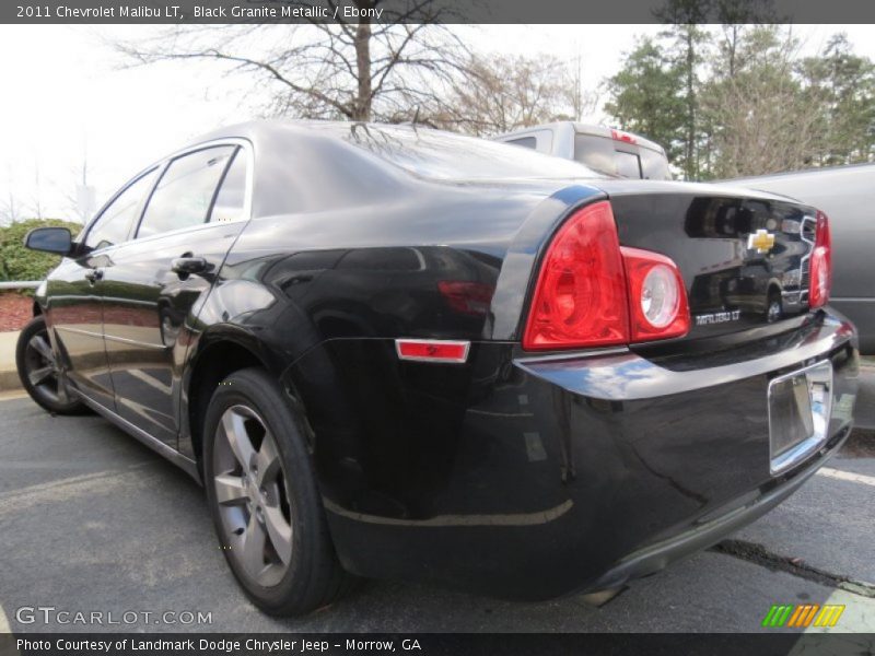 Black Granite Metallic / Ebony 2011 Chevrolet Malibu LT