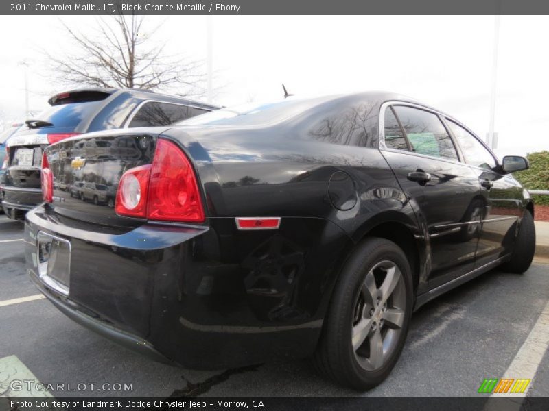 Black Granite Metallic / Ebony 2011 Chevrolet Malibu LT