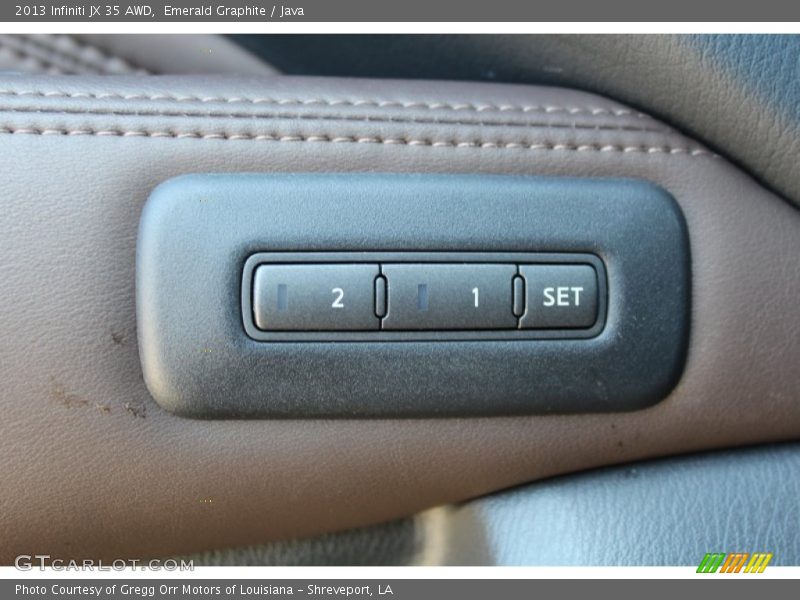 Emerald Graphite / Java 2013 Infiniti JX 35 AWD