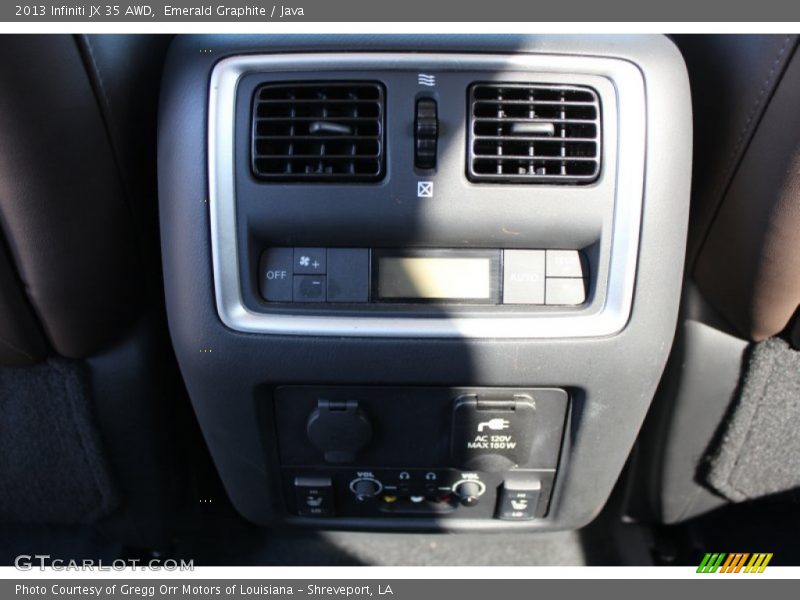 Emerald Graphite / Java 2013 Infiniti JX 35 AWD