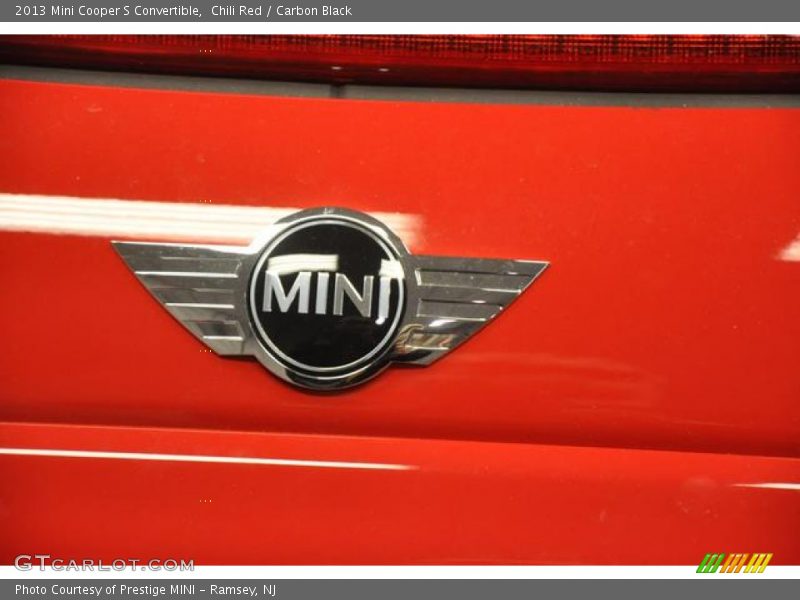 Chili Red / Carbon Black 2013 Mini Cooper S Convertible