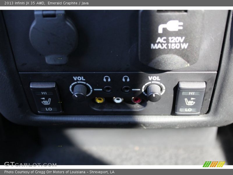 Emerald Graphite / Java 2013 Infiniti JX 35 AWD