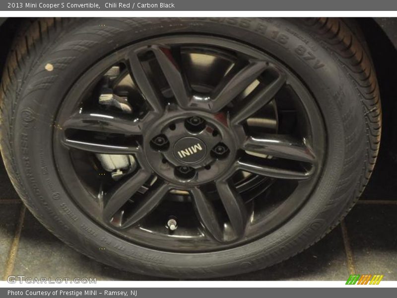Chili Red / Carbon Black 2013 Mini Cooper S Convertible