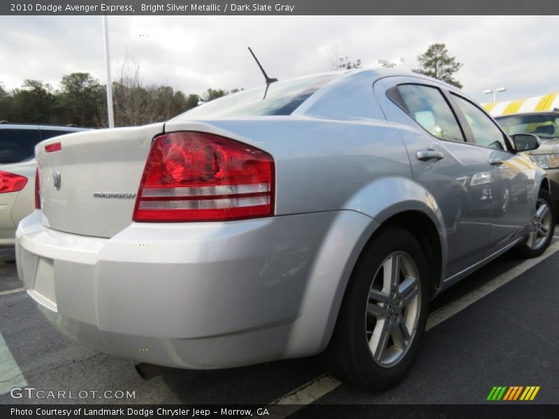 Bright Silver Metallic / Dark Slate Gray 2010 Dodge Avenger Express