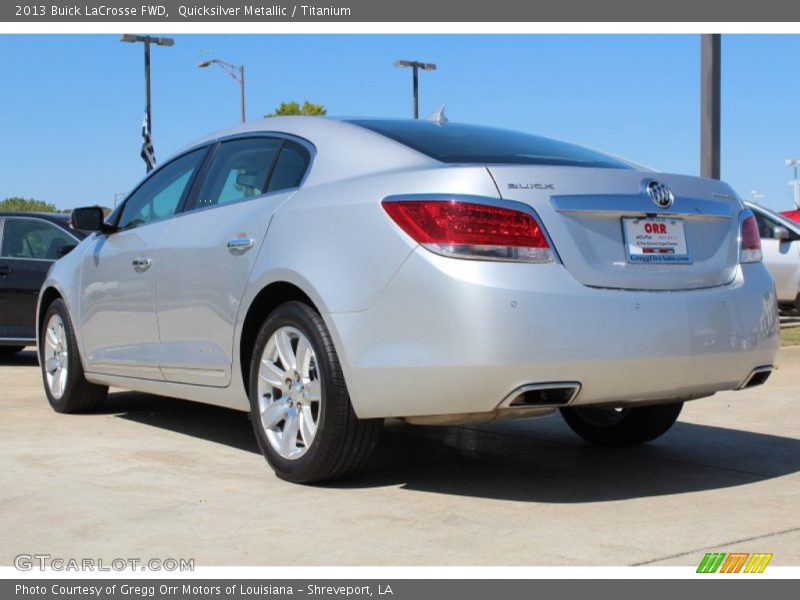 Quicksilver Metallic / Titanium 2013 Buick LaCrosse FWD