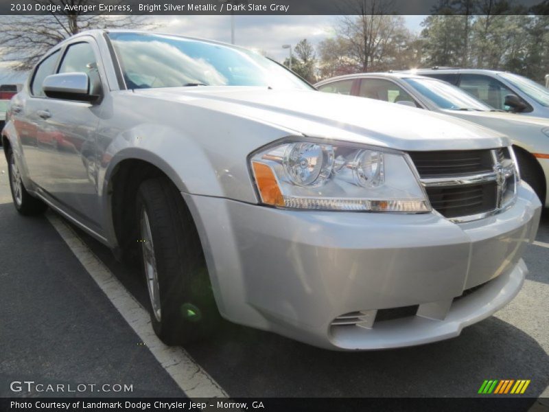 Bright Silver Metallic / Dark Slate Gray 2010 Dodge Avenger Express