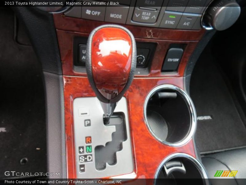 Magnetic Gray Metallic / Black 2013 Toyota Highlander Limited