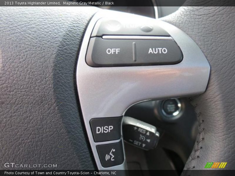 Magnetic Gray Metallic / Black 2013 Toyota Highlander Limited