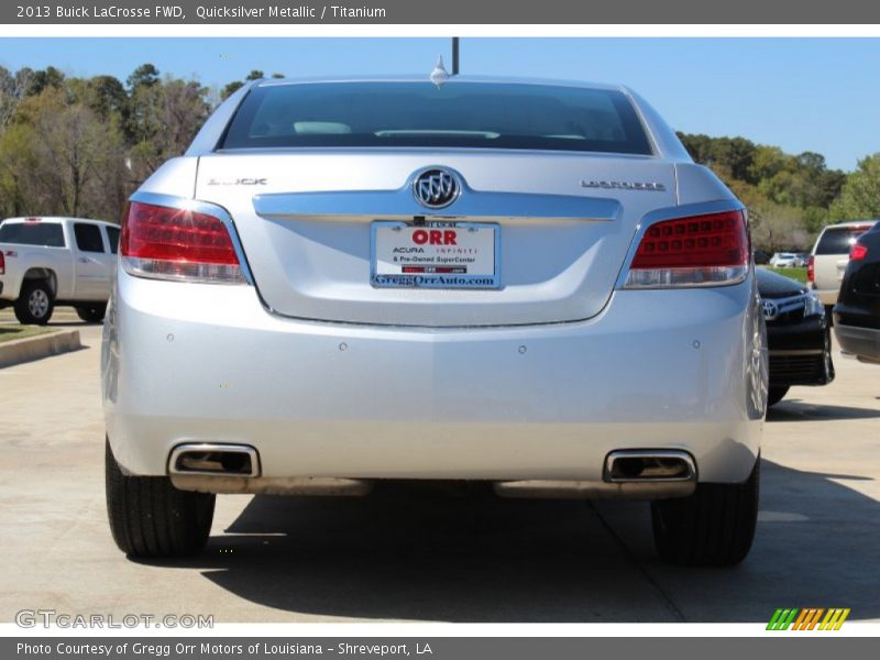 Quicksilver Metallic / Titanium 2013 Buick LaCrosse FWD