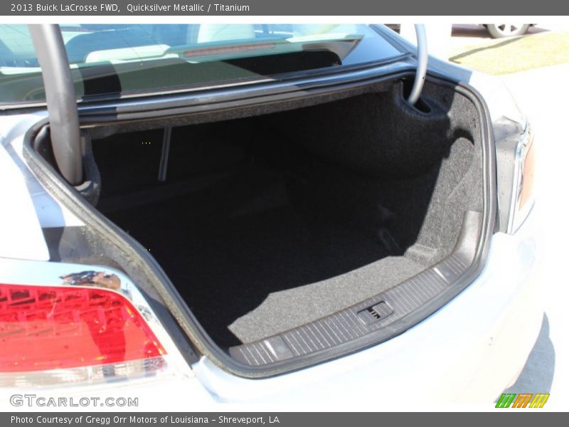  2013 LaCrosse FWD Trunk
