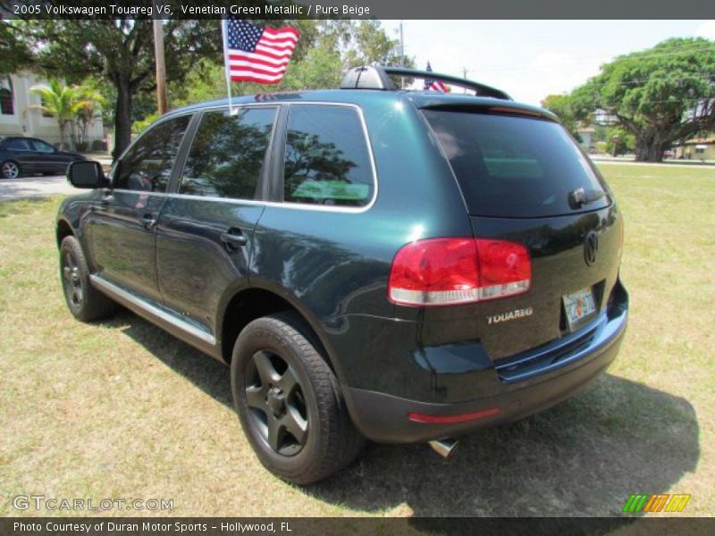 Venetian Green Metallic / Pure Beige 2005 Volkswagen Touareg V6