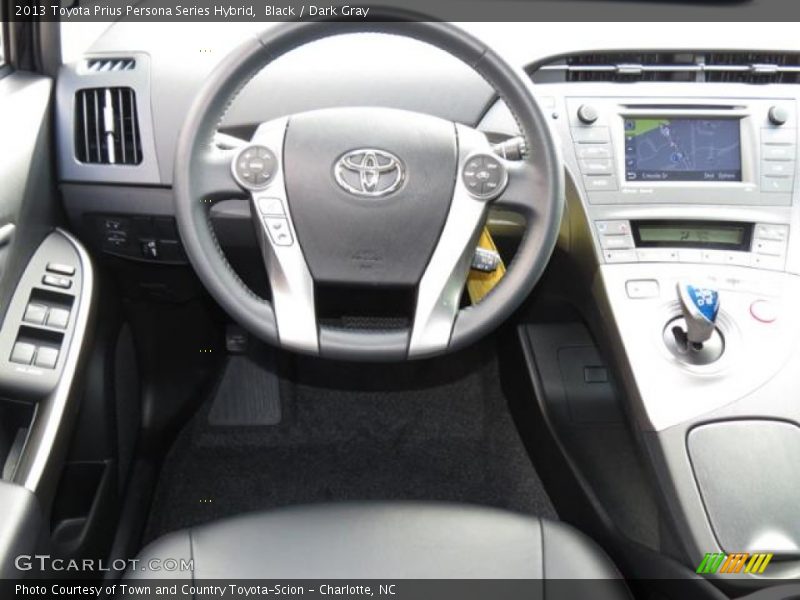 Black / Dark Gray 2013 Toyota Prius Persona Series Hybrid