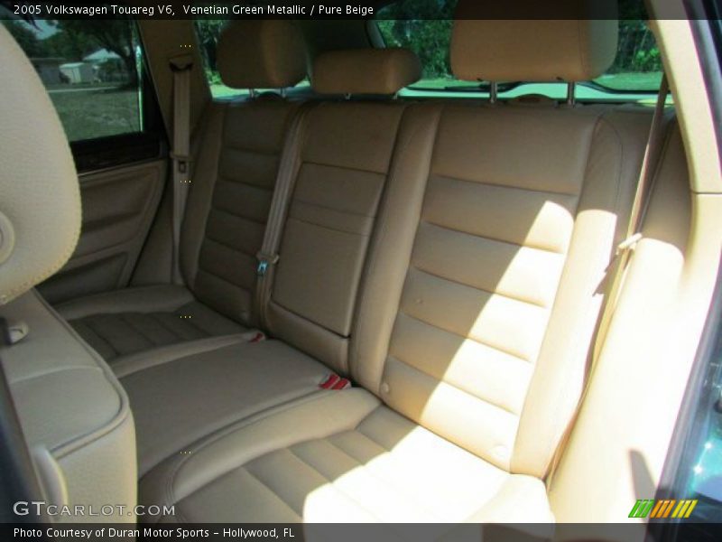 Venetian Green Metallic / Pure Beige 2005 Volkswagen Touareg V6