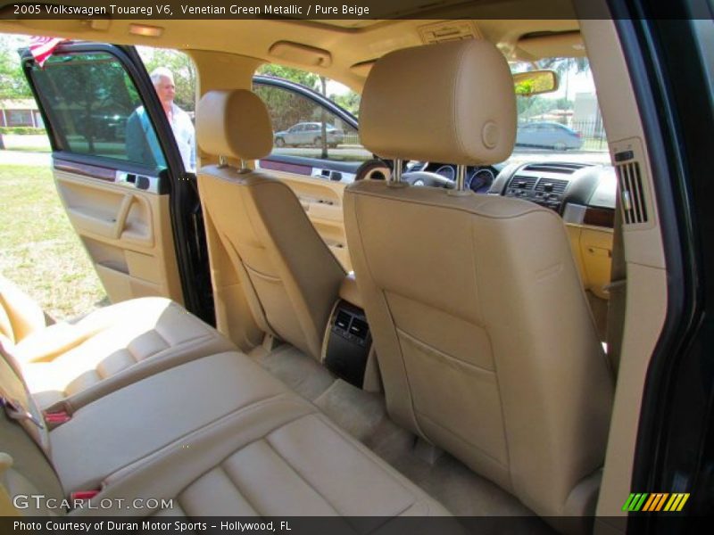 Venetian Green Metallic / Pure Beige 2005 Volkswagen Touareg V6