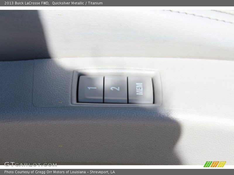 Quicksilver Metallic / Titanium 2013 Buick LaCrosse FWD