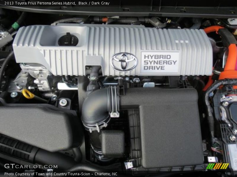 Black / Dark Gray 2013 Toyota Prius Persona Series Hybrid