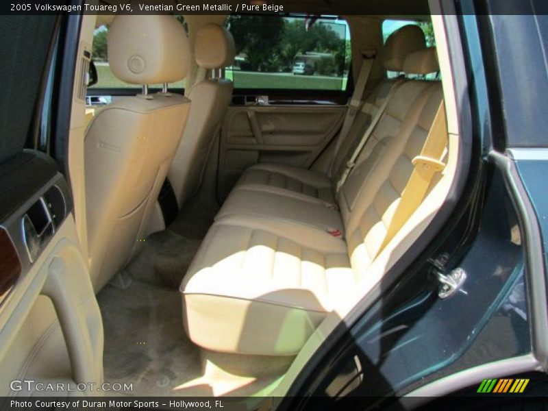 Venetian Green Metallic / Pure Beige 2005 Volkswagen Touareg V6
