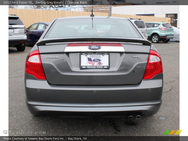 Sterling Grey Metallic / Charcoal Black 2012 Ford Fusion SEL