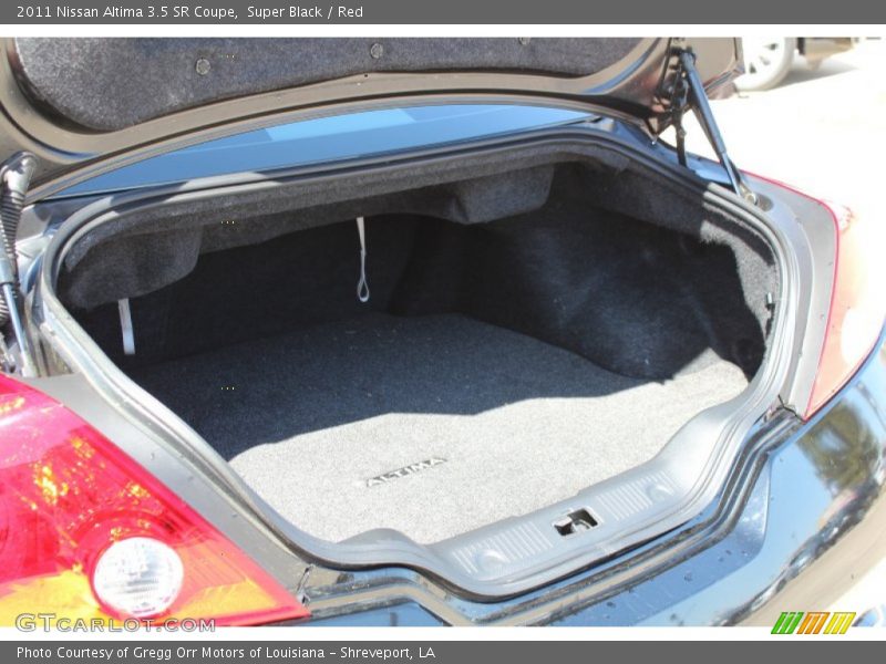  2011 Altima 3.5 SR Coupe Trunk