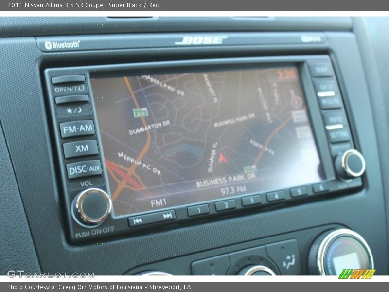 Navigation of 2011 Altima 3.5 SR Coupe