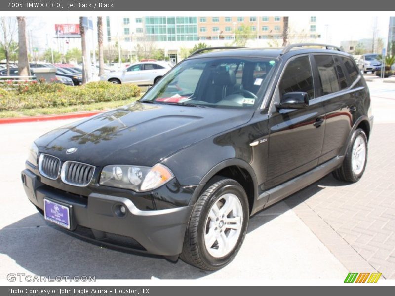 Jet Black / Black 2005 BMW X3 3.0i