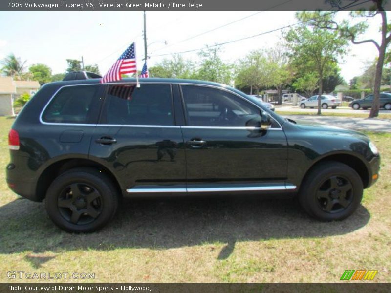 Venetian Green Metallic / Pure Beige 2005 Volkswagen Touareg V6