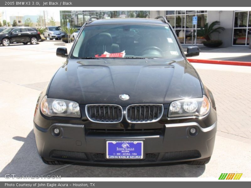 Jet Black / Black 2005 BMW X3 3.0i