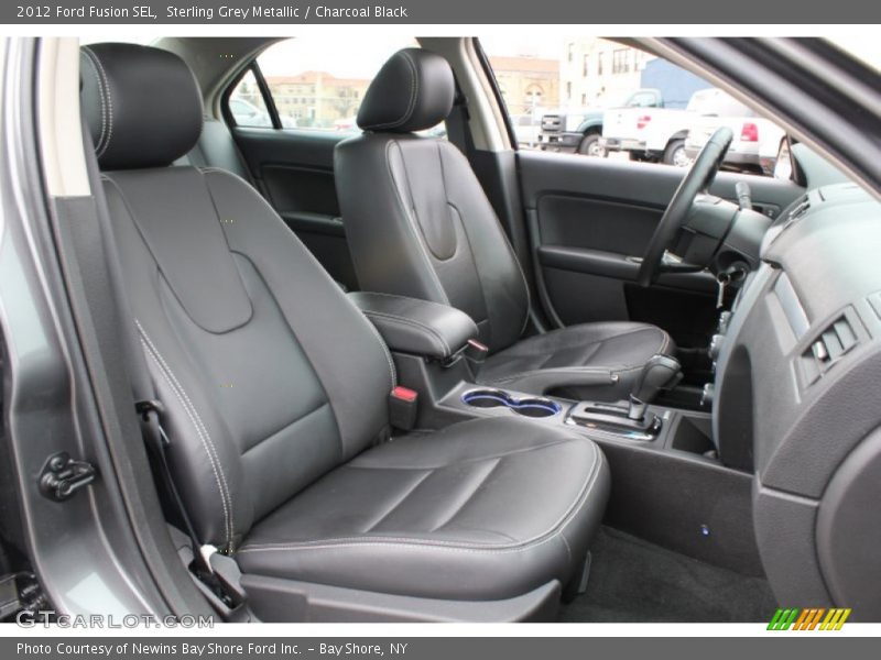  2012 Fusion SEL Charcoal Black Interior