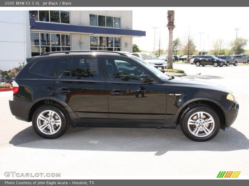 Jet Black / Black 2005 BMW X3 3.0i