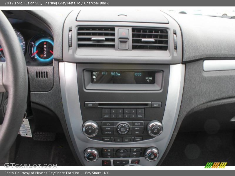 Sterling Grey Metallic / Charcoal Black 2012 Ford Fusion SEL