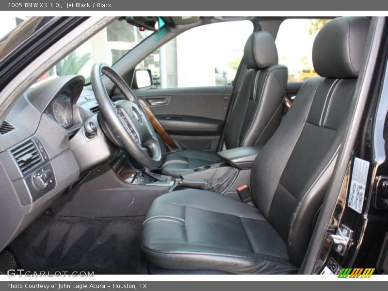 Jet Black / Black 2005 BMW X3 3.0i