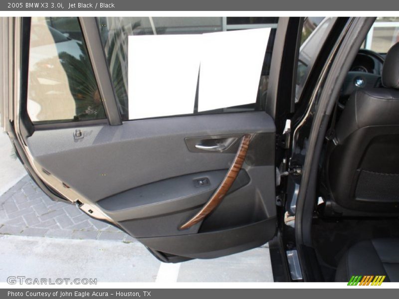 Jet Black / Black 2005 BMW X3 3.0i