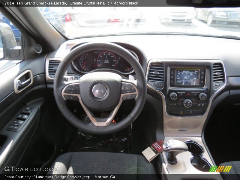 Granite Crystal Metallic / Morocco Black 2014 Jeep Grand Cherokee Laredo