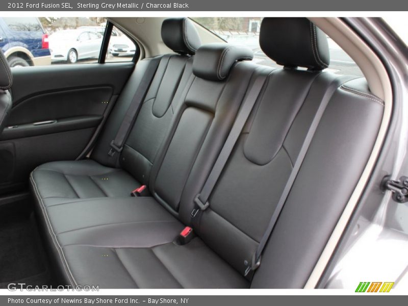 Sterling Grey Metallic / Charcoal Black 2012 Ford Fusion SEL