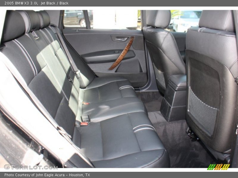 Jet Black / Black 2005 BMW X3 3.0i