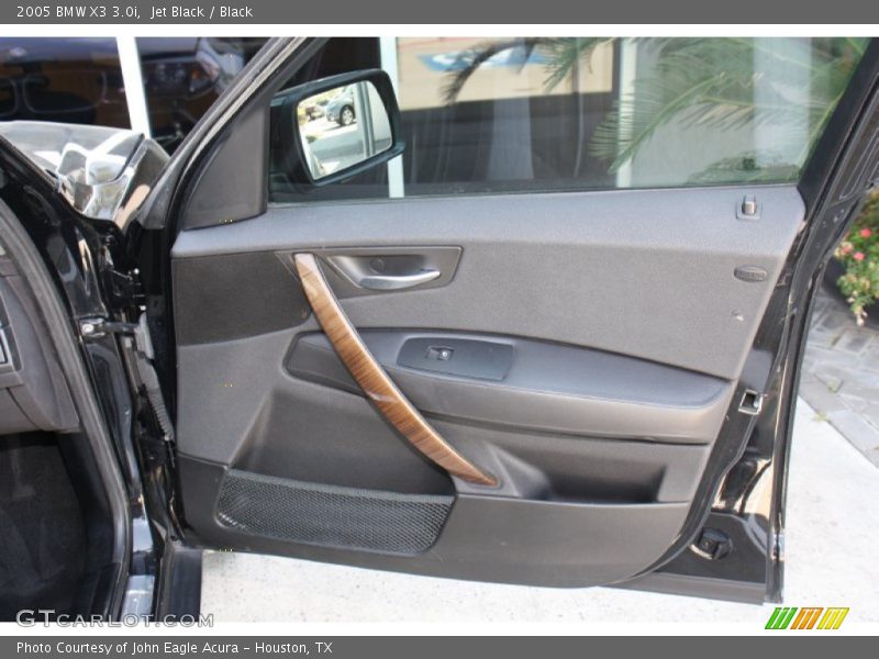 Jet Black / Black 2005 BMW X3 3.0i