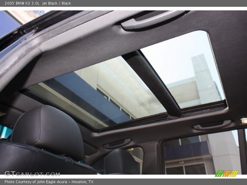 Jet Black / Black 2005 BMW X3 3.0i