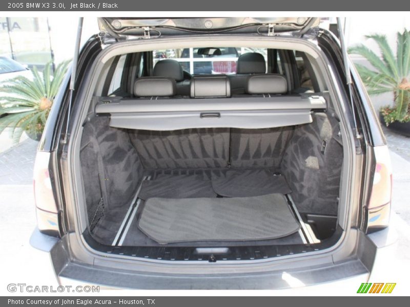 Jet Black / Black 2005 BMW X3 3.0i