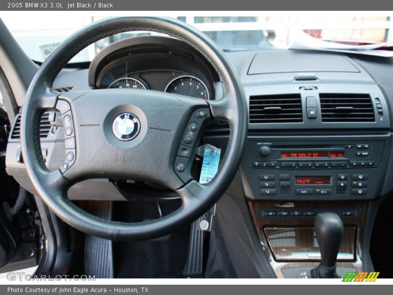 Jet Black / Black 2005 BMW X3 3.0i