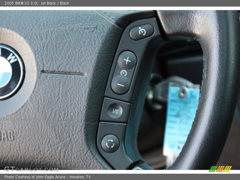 Jet Black / Black 2005 BMW X3 3.0i